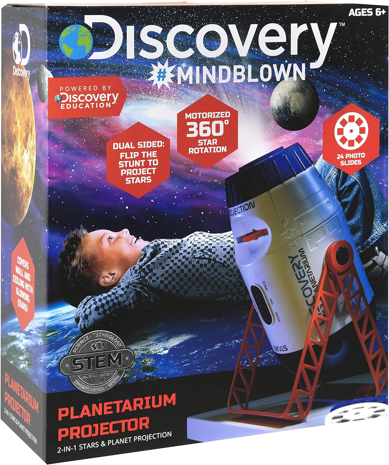 Discover the Universe at Home: A Review of the Discovery 1423000801 Mindblown Planetarium Projector